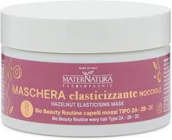 Maschera Elasticizzante Capelli Mossi alle Nocciole