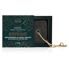Shampoo Solido Uomo Antiforfora e Capelli Grassi N°02